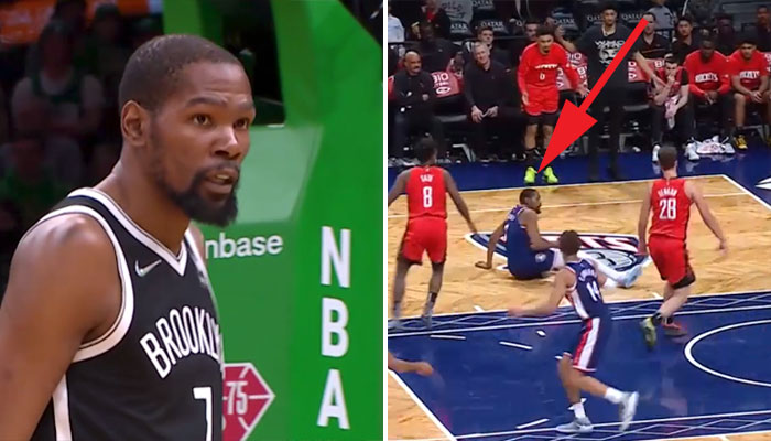 Kevin Durant à terre, Nets et Rockets sortent la pire séquence de l'année !