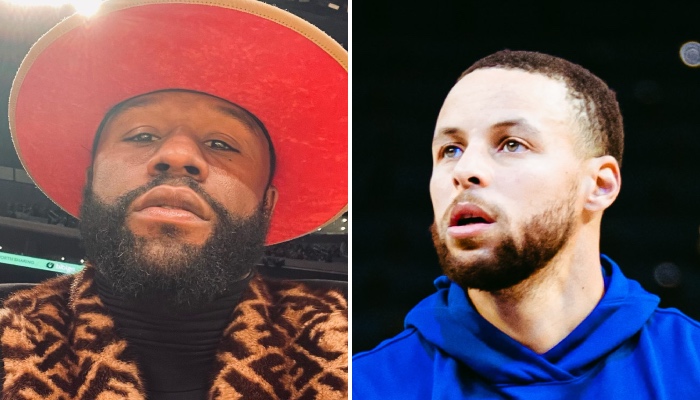 La légende de la boxe Floyd Mayweather a quitte en cours de match la rencontre de playoffs NBA entre les Golden State Warriors de Stephen Curry et les Denver Nuggets pour un motif assez improbable