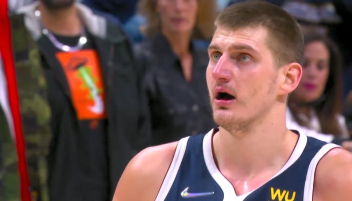 Le pivot star NBA des Denver Nuggets, Nikola Jokic