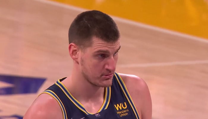 La superstar NBA des Denver Nuggets, Nikola Jokic