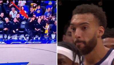 NBA – Rudy Gobert moqué par Steph Curry en plein match !