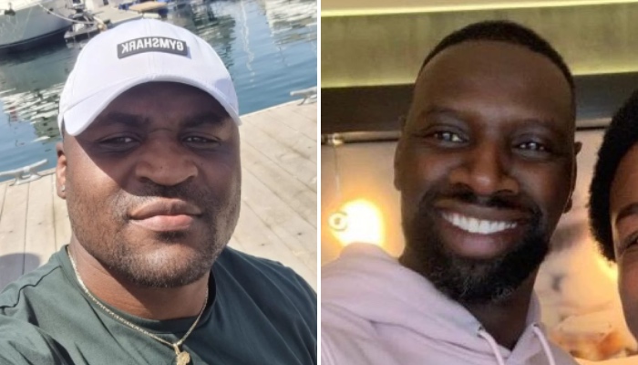 Le champion UFC des poids lourds Francis Ngannou s'est un jour entrainé avec le célèbre acteur français Omar Sy