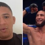 UFC 273 – Gilbert Burns fait une demande à Khamzat, il le ridiculise !