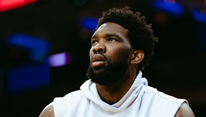 La superstar NBA des Philadelphia 76ers, Joel Embiid