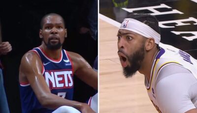 NBA – L’énorme balle perdue pour Kevin Durant après une vidéo virale d’Anthony Davis !