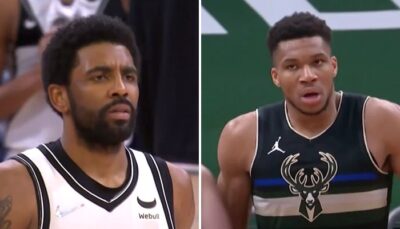 NBA – Le geste très dangereux de Giannis sur Kyrie Irving agace ; sanction à venir ?