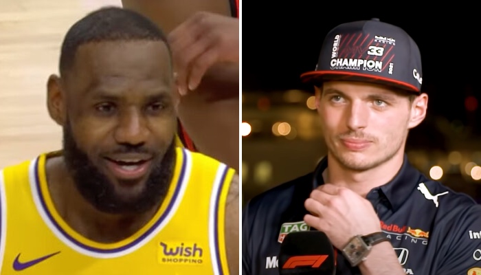 Max Verstappen a donné son avis sur LeBron James