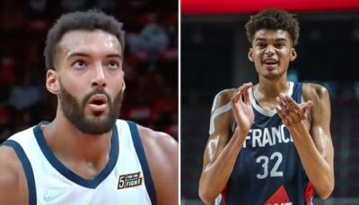 NBA – « Minus » à côté de Wembanyama, Rudy Gobert réagit à la photo virale !