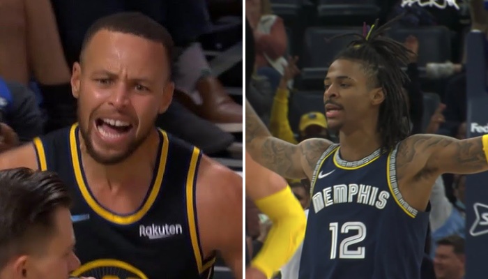 NBA Stephen Curry vs Ja Morant