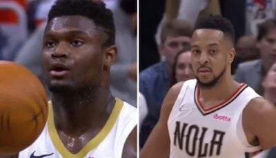 NBA – Zion réagit à son attitude choc avec CJ McCollum