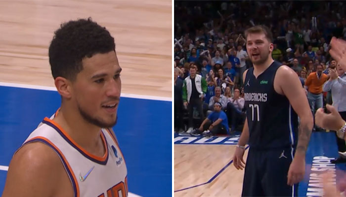 Nouvelles tensions entre Luka Doncic et Devin Booker, la réaction virale du Slovène !