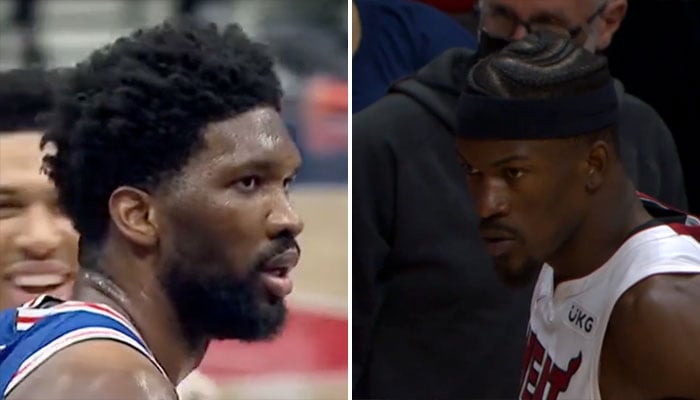 Le troll magistral de Joel Embiid avec son nouveau look, Jimmy Butler lui répond !