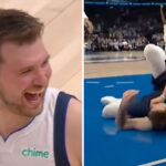 NBA – La drôle de réaction de Luka Doncic à sa démolition au cercle !