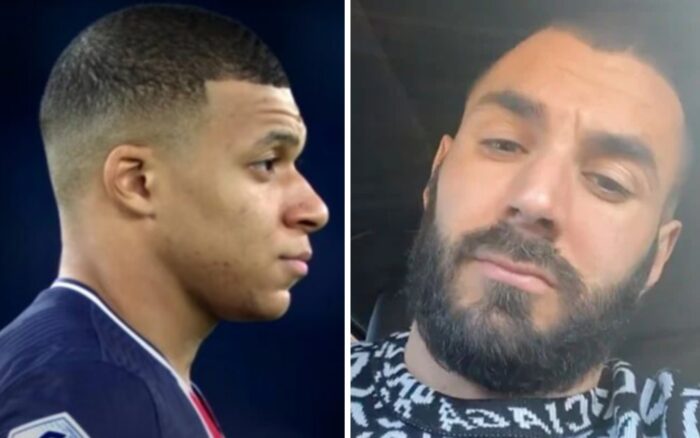 Kylian Mbappé et Karim Benzema