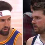 NBA – Accrochage entre Klay Thompson et Luka Doncic