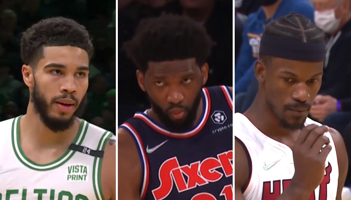 La superstar NBA des Philadelphia 76ers, Joel Embiid, a donné son favori dans la série opposant les Boston Celtics de Jayson Tatum au Miami Heat de Jimmy Butler