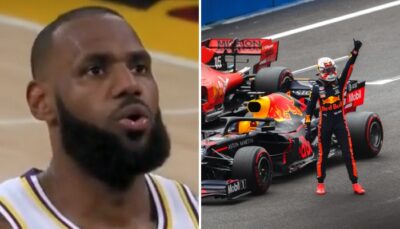 NBA – La petite dinguerie pour LeBron James pendant le GP de Miami !