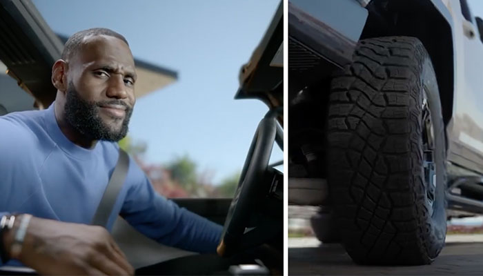 LeBron James a dévoilé son nouveau bolide Hummer