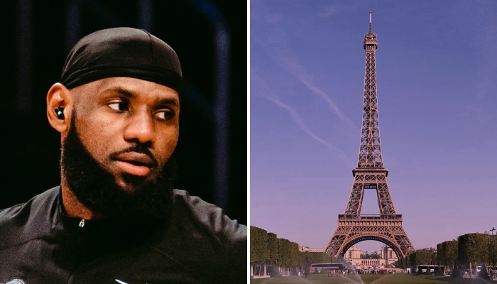 La superstar NBA des Los Angeles Lakers, LeBron James, a lâché un tweet viral impliquant... la ville de Paris