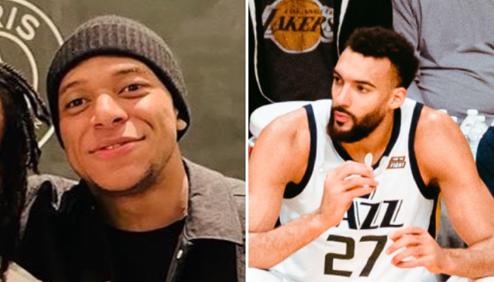 La star NBA du Utah Jazz, Rudy Gobert, a envoyé un message à Kylian Mbappé après sa prolongation au Paris Saint-Germain