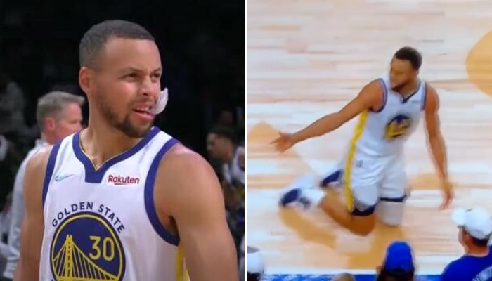 La superstar NBA des Golden State Warriors, Stephen Curry, a été victime d'une action controversée lors du Game 3 face aux Dallas Mavericks, et n'a pas caché son énervement