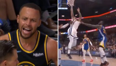 NBA – Steph Curry en colère après l’éjection de Draymond Green !