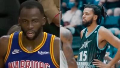 NBA – Énorme tacle pour Draymond Green, J. Cole impliqué !