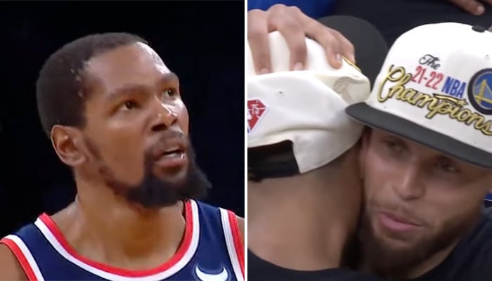 NBA Kevin Durant taclé après le titre des Warriors