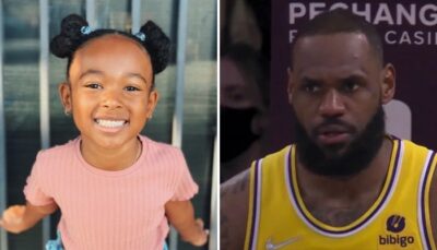 NBA – « Appelez les urgences » : LeBron choqué par sa fille Zhuri, 7 ans !