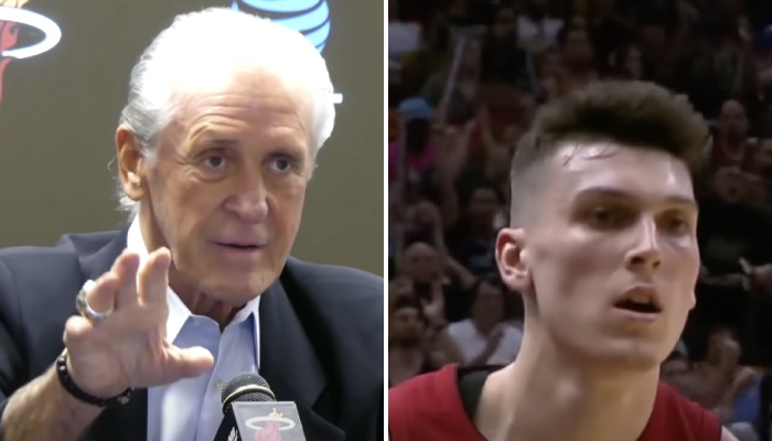 NBA Pat Riley cash sur Tyler Herro