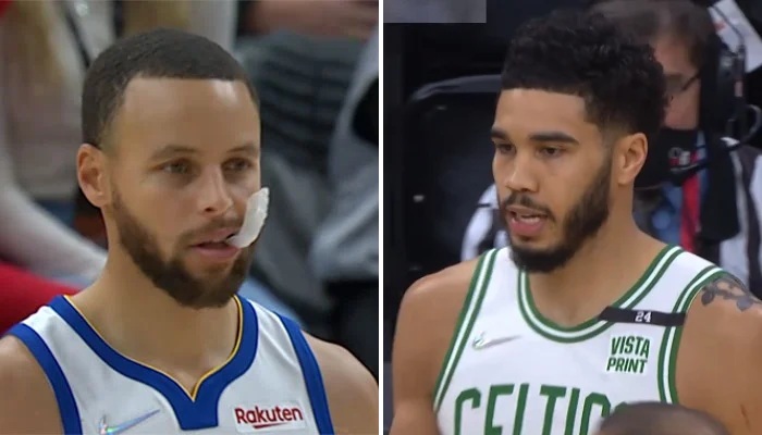 NBA Stephen Curry et Jayson Tatum