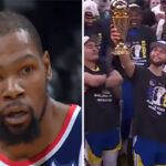 NBA – Kevin Durant sort enfin du silence sur le titre des Warriors !