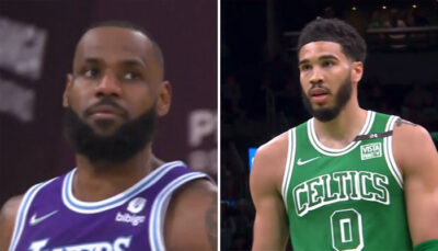 NBA – LeBron plombe les Celtics après leur performance face aux Warriors !