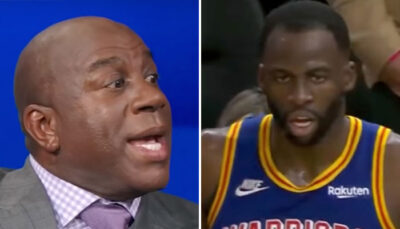 NBA – Magic Johnson lance un énorme challenge à Draymond Green avant le Game 5 !