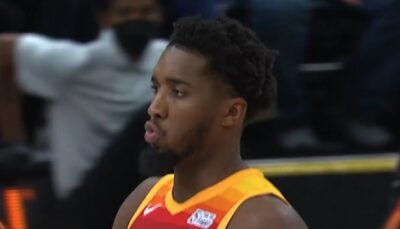 NBA – En pleines rumeurs, Donovan Mitchell se prend un tacle XXL !