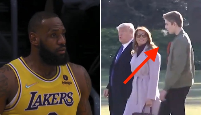 Barron, fils de l'ancien président des États-Unis Donald Trump, pourrait finalement s'orienter vers une carrière de footballeur malgré ses prédispositions pour le basket