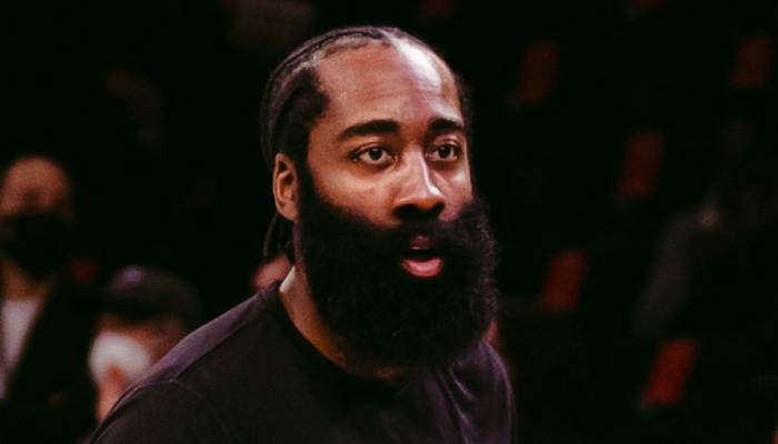 La superstar NBA des Philadelphia 76ers, James Harden