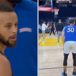 NBA – L’incroyable séquence de Steph Curry, juste avant le Game 1 des Finales !