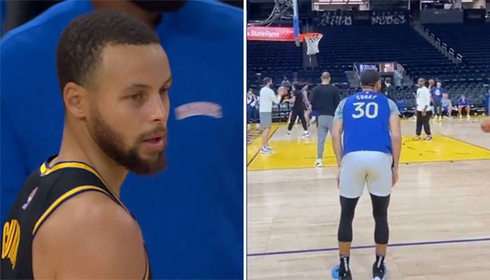 L'incroyable séquence de Steph Curry, juste avant le Game 1 des finales !