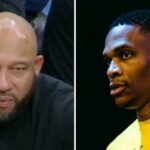 NBA – Au fond du seau, Westbrook se prend un gros tacle détourné du coach des Lakers !