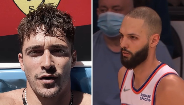 NBA Evan Fournier réagit au crash de Leclerc