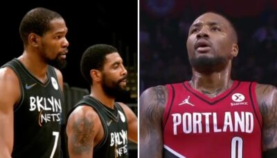 NBA – L’énorme tacle détourné de Lillard pour Kevin Durant et Kyrie Irving !