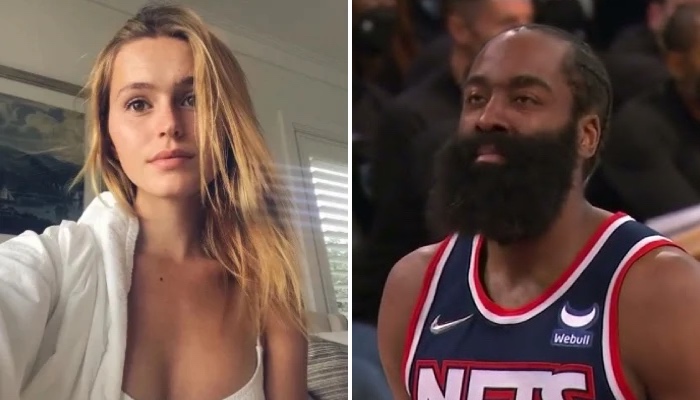 Mallory Edens a voile féliciter James Harden