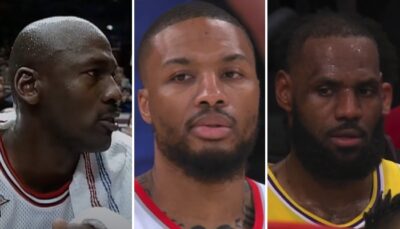 NBA – Damian Lillard tranche cash dans le débat du GOAT, entre LeBron et Jordan !