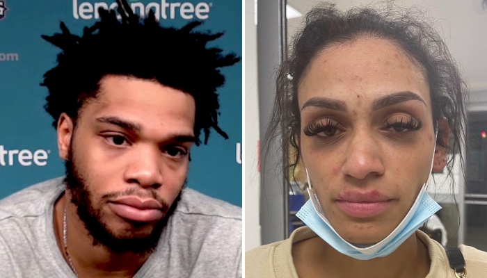 Miles Bridges a frappé sa femme Mychelle Johnson