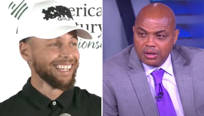 Stephen Curry a salement tacle Charles Barkley