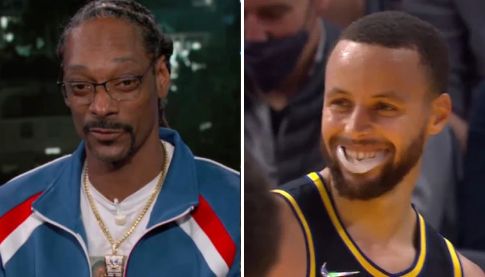 Snoop Dogg et Steph Curry ont pris une photo virale en 2015