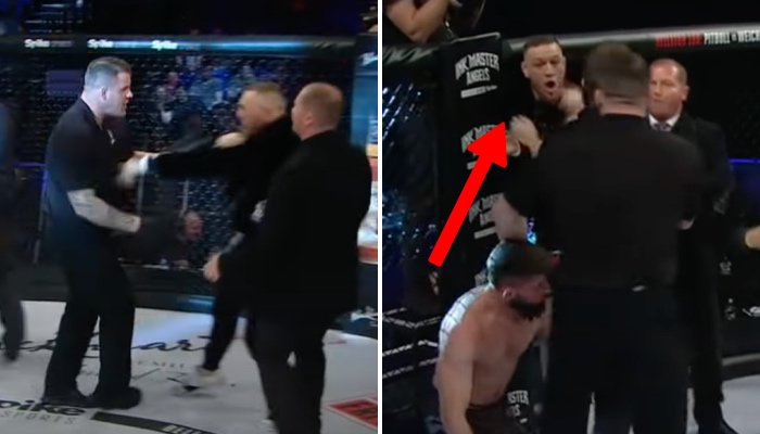 Conor McGregor a failli se battre avec un arbitre au Bellator