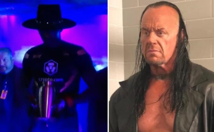 Israel Adesanya et The Undertaker