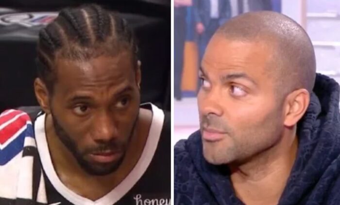 Kawhi Leonard et Tony Parker